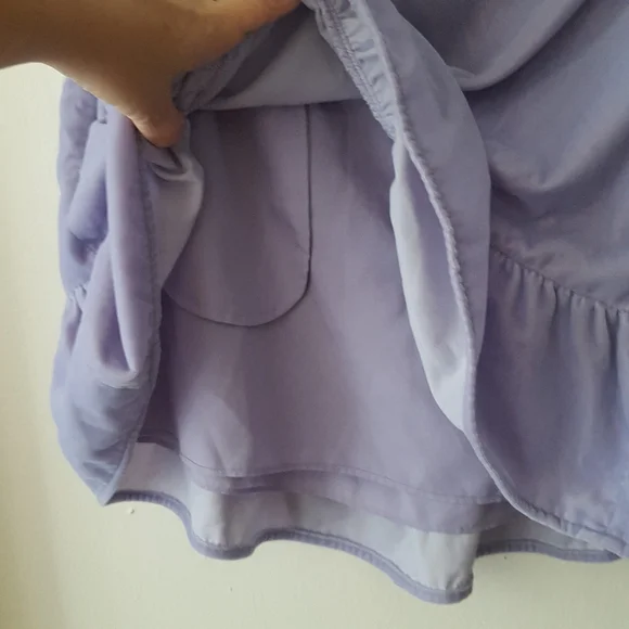 🌙J.CREW Peplum Velvet Lavender Skirt. - Picture 8 of 11